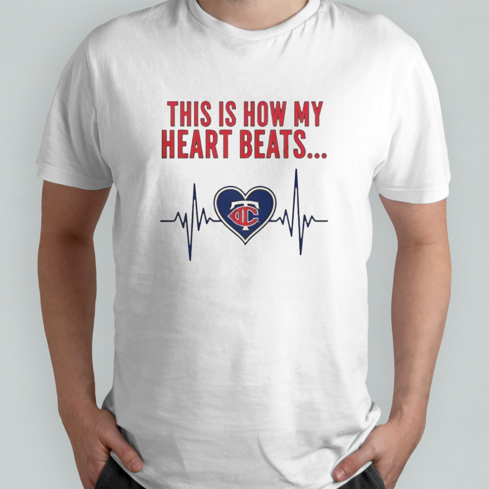 This Is How My Heart Beats Minnesota Twins T-Shirt