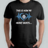 This is how my heart beats Tampa Bay Rays shirt