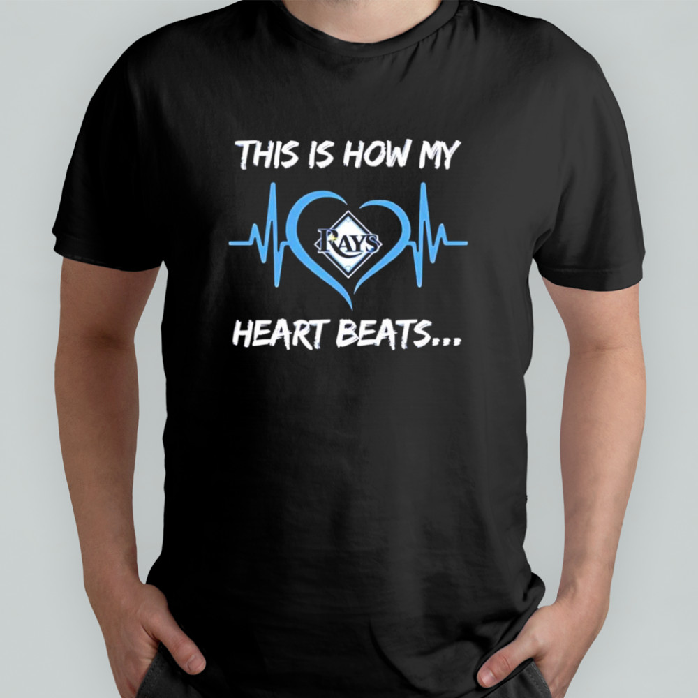 This is how my heart beats Tampa Bay Rays shirt