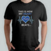 This Is How My Heart Beats Tampa Bay Rays T-Shirt