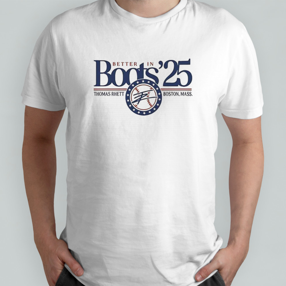 Thomas Rhett 2025 Better In Boots Boston T-Shirt