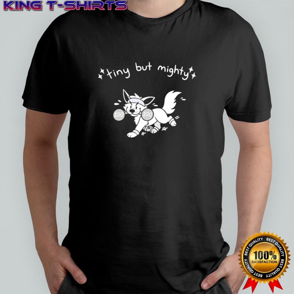 Tiny But Mighty Furry dog shirt