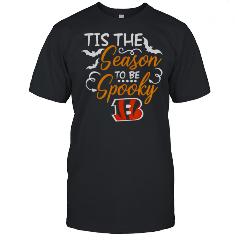 Tis The Season To Be Spooky Cincinnati Bengals T-Shirt