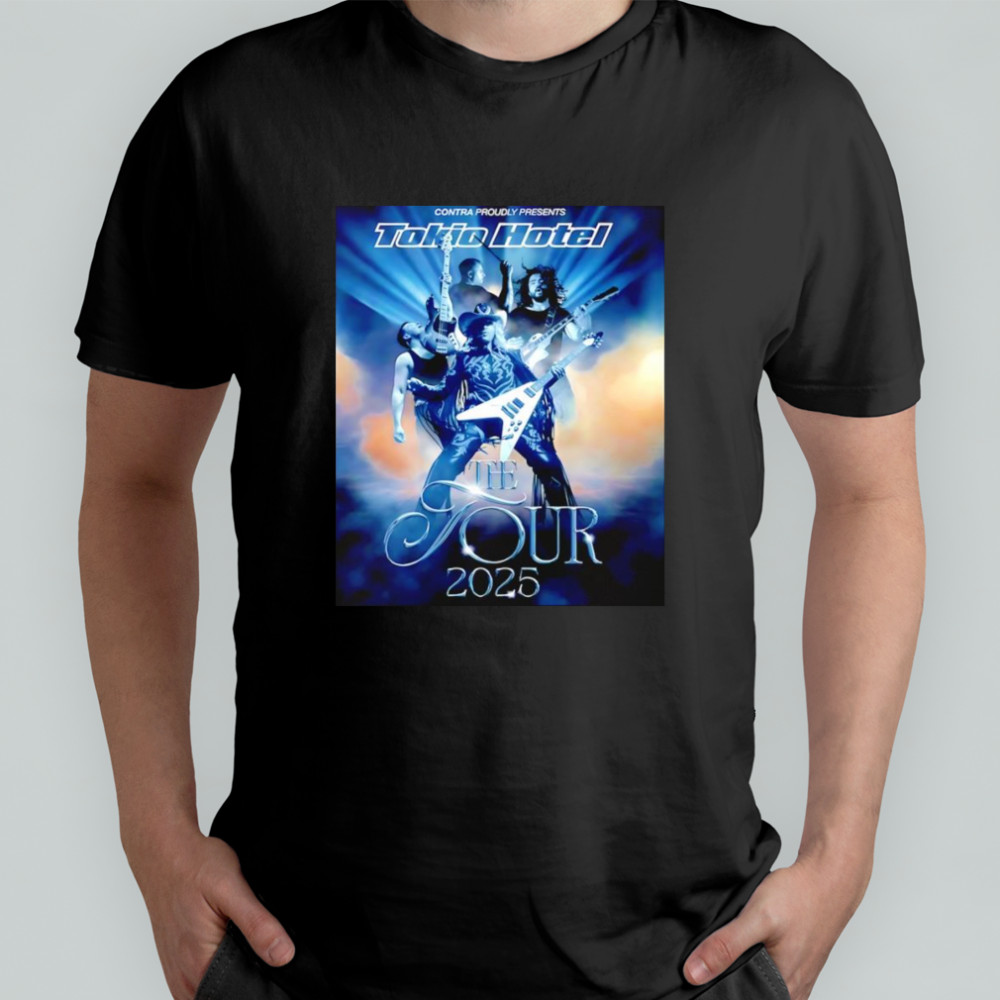 Tokio Hotel The Tour 2025 shirt