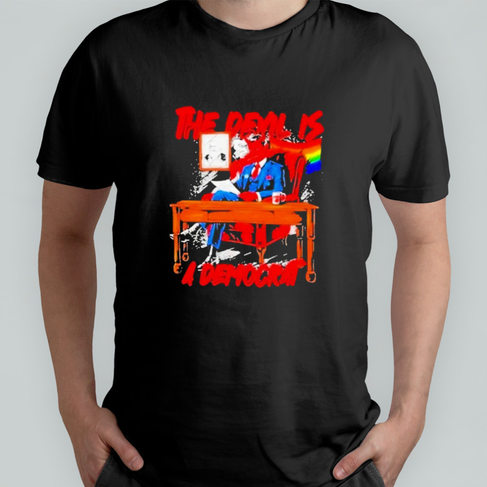 Tom Macdonald The Devil Is A Democrat Chair T-Shirt