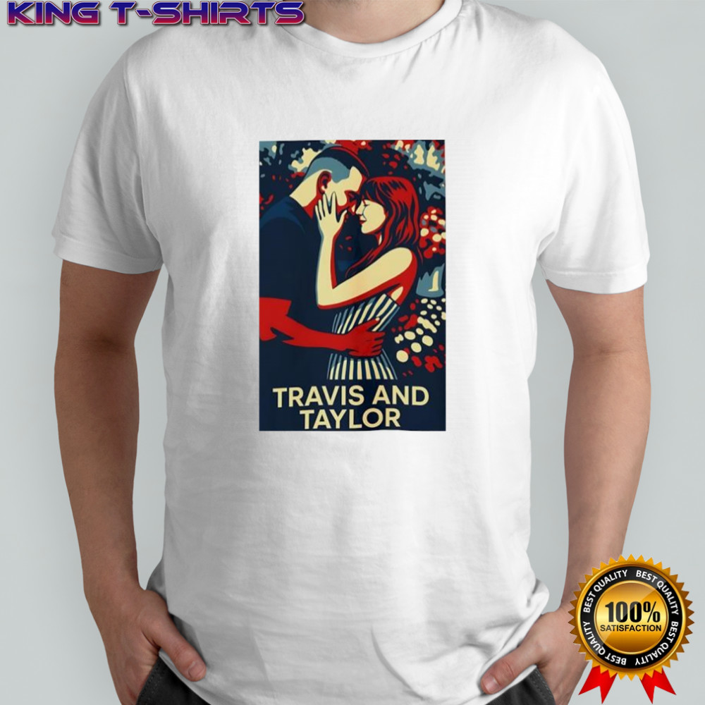 Travis and Taylor Engagement hope shirt
