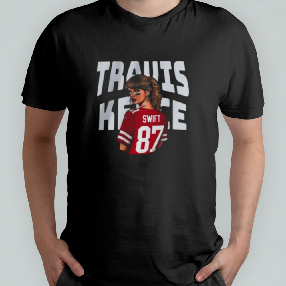 Travis Kelce Kansas City 87 player vintage 90s shirt