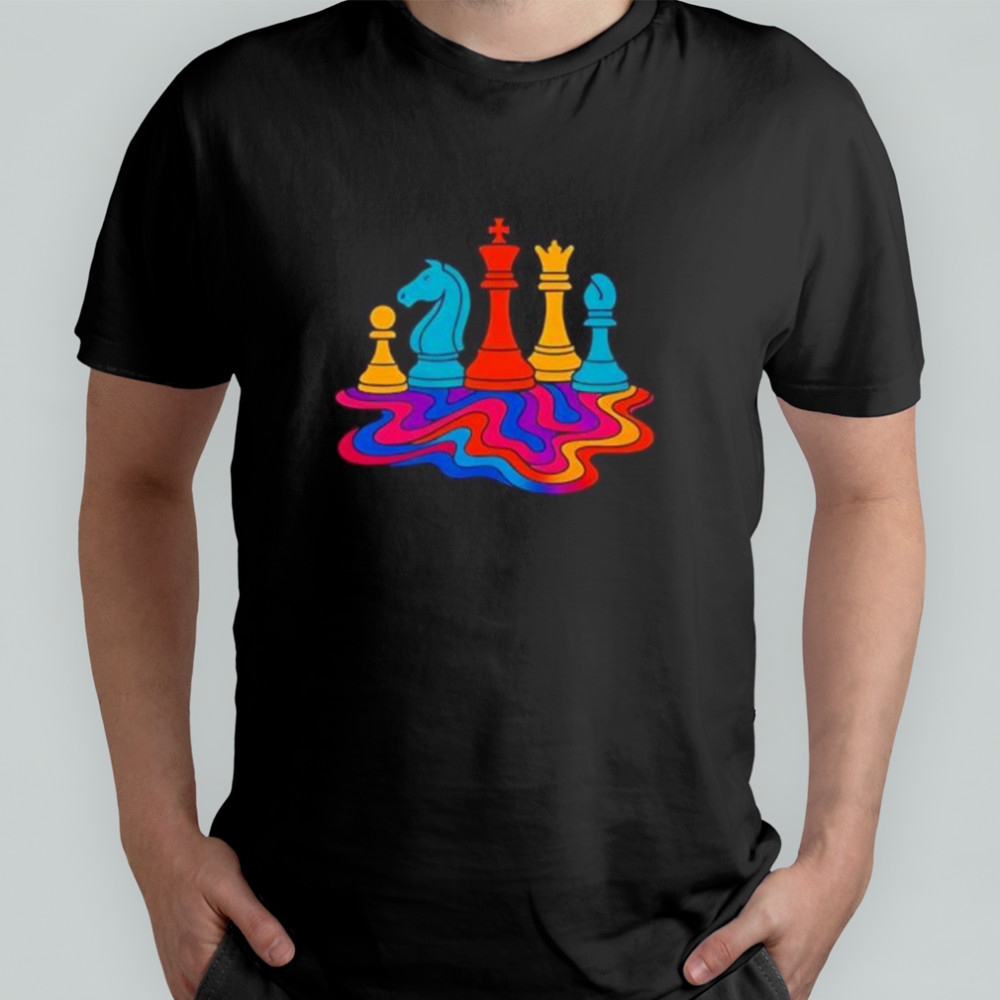 Trippy Chess pride shirt