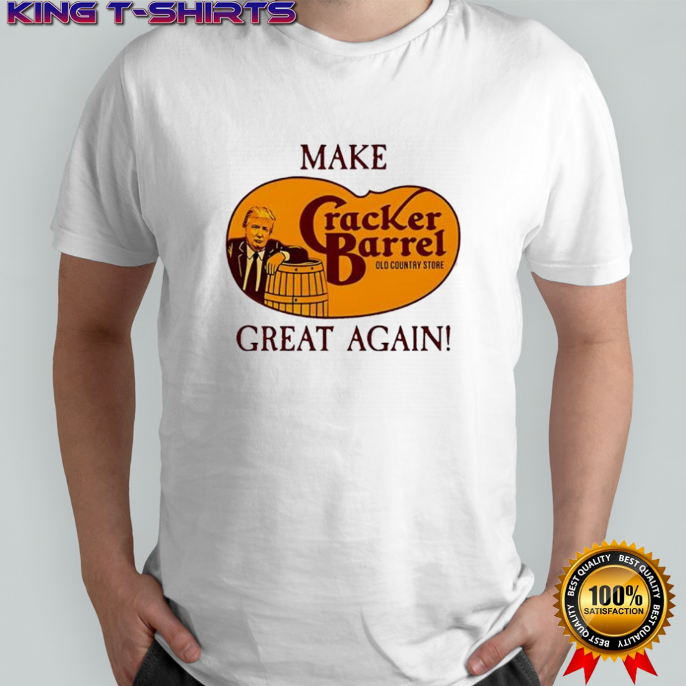 Trump Make Cracker Barrel Great Again logo shirt