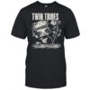 Twin Tribes Unraveled Rose T-Shirt