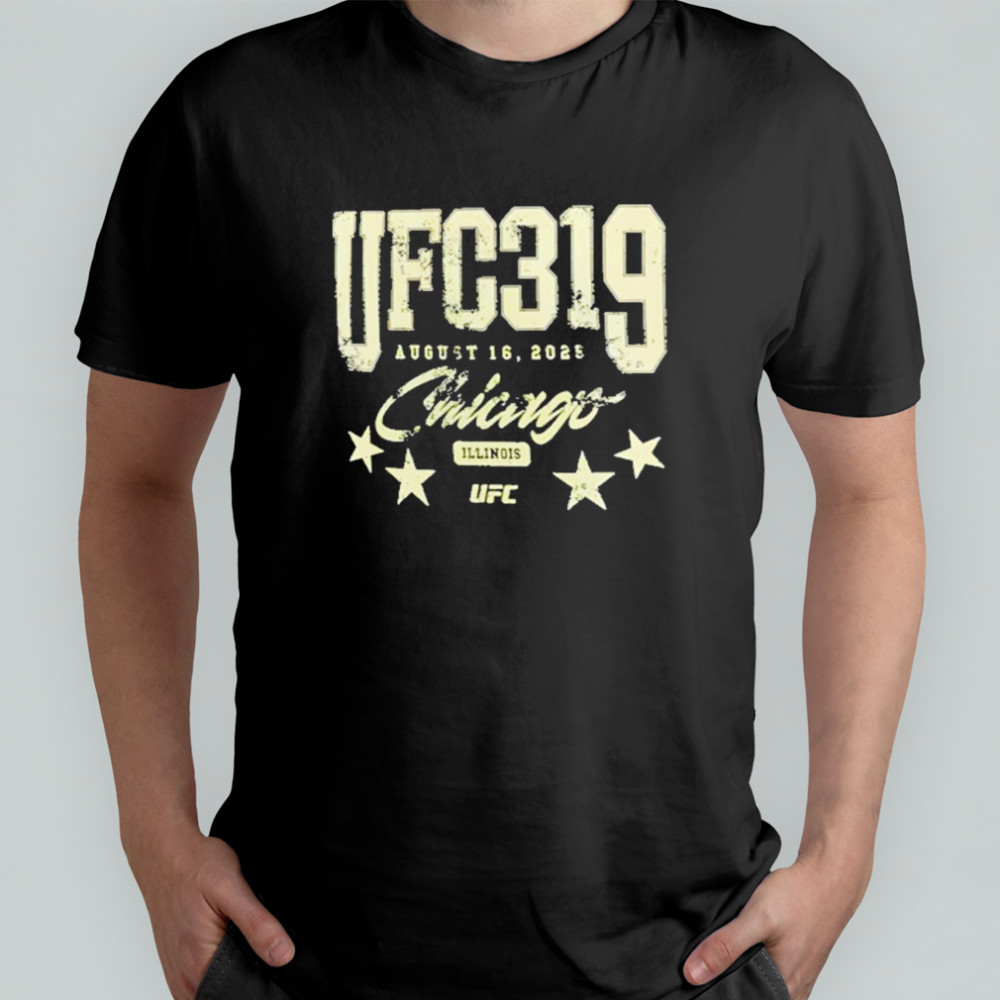UFC 319 Chicago Illinois 2025 T-Shirt