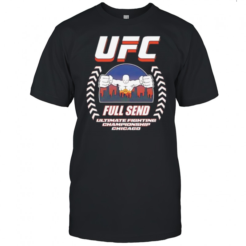 Ufc chicago cage black shirt