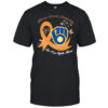 Uterine cancer awareness no one fights alone Milwaukee Brewers shirt