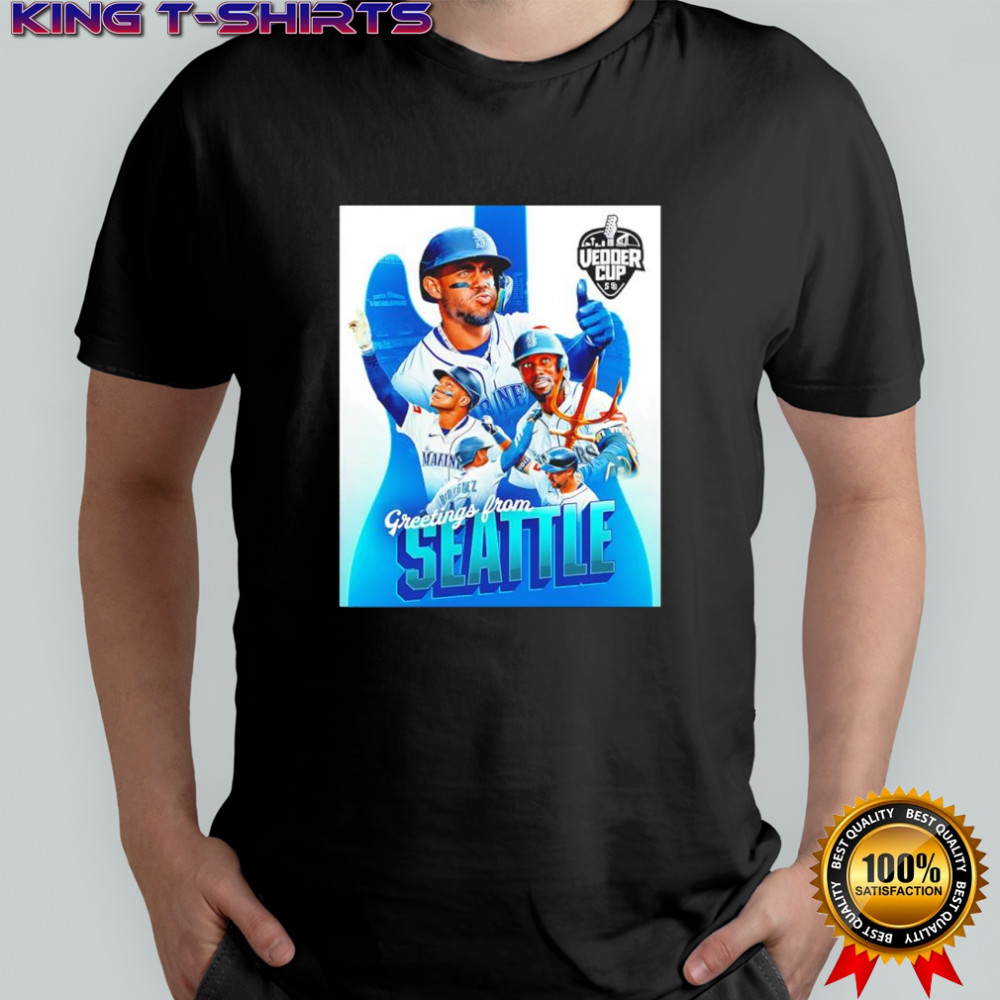 Vedder Cup Greetings from Seattle Mariners shirt