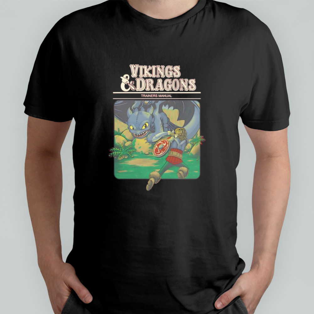 Vikings and dragons trainers manual shirt