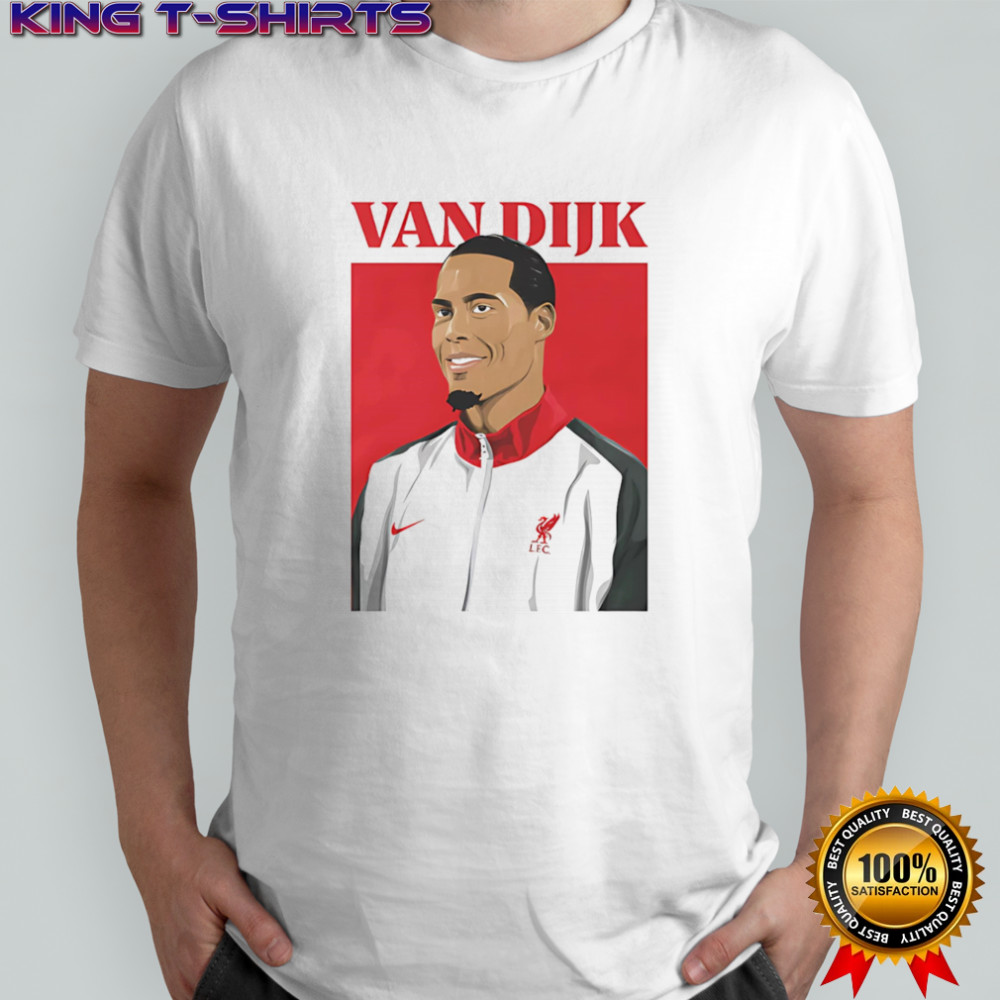Virgil van Dijk Liverpool graphic shirt