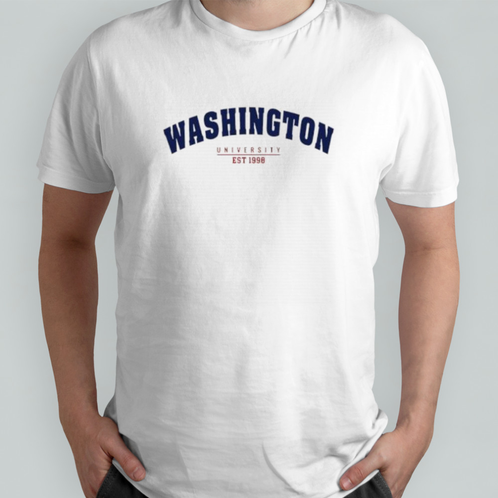 Washington University Est 1998 shirt