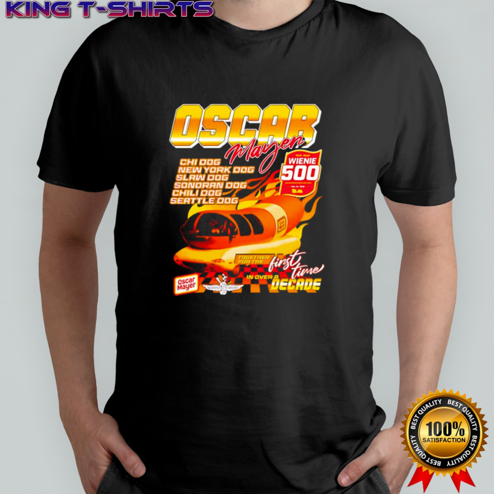 Weenie 500 Oscar Mayer shirt