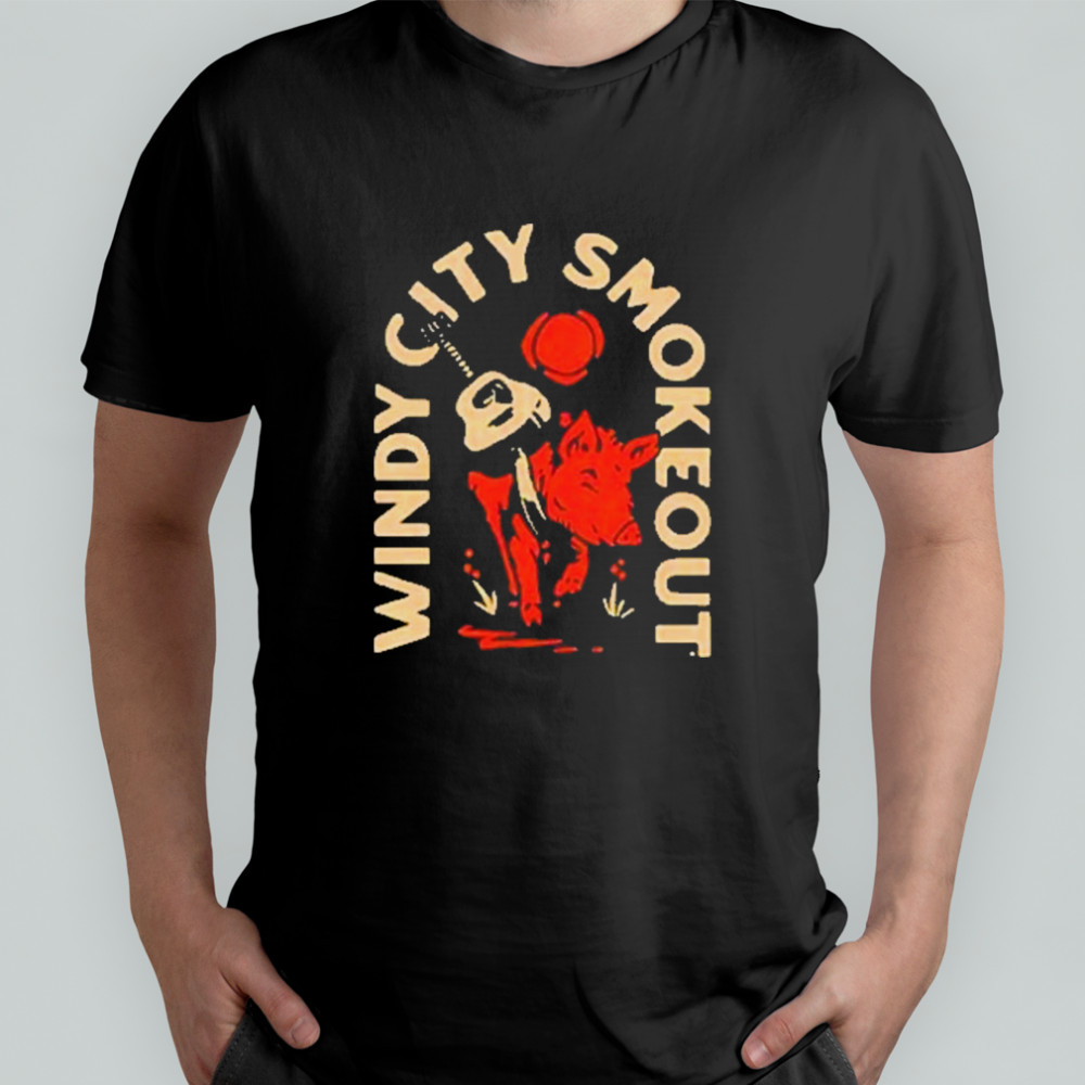 Windy City Smokeout 2025 Pig Merchandise T-Shirt
