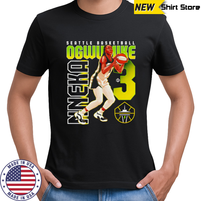 WNBA Nneka Ogwumike Seattle Storm Player Number 3 shirt