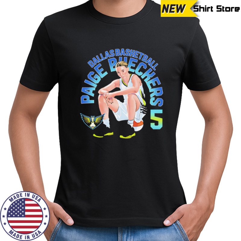 WNBA Paige Bueckers Dallas Wings Name Arc shirt
