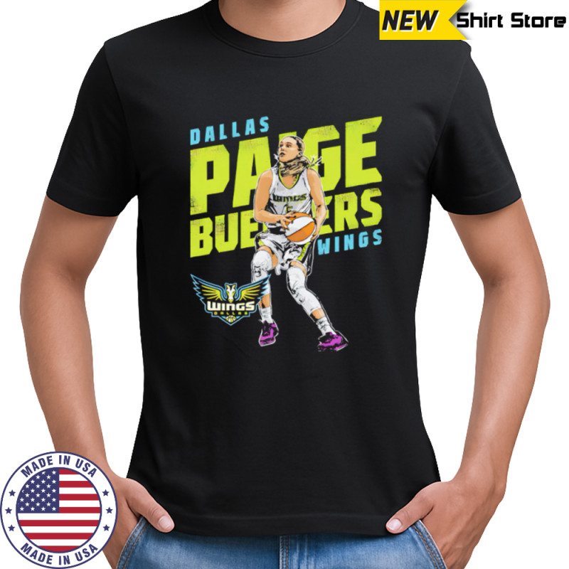 WNBA Paige Bueckers Dallas Wings Slant shirt