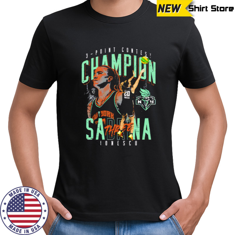 WNBA Sabrina Ionescu New York Liberty 3 Point Champ 2025 shirt