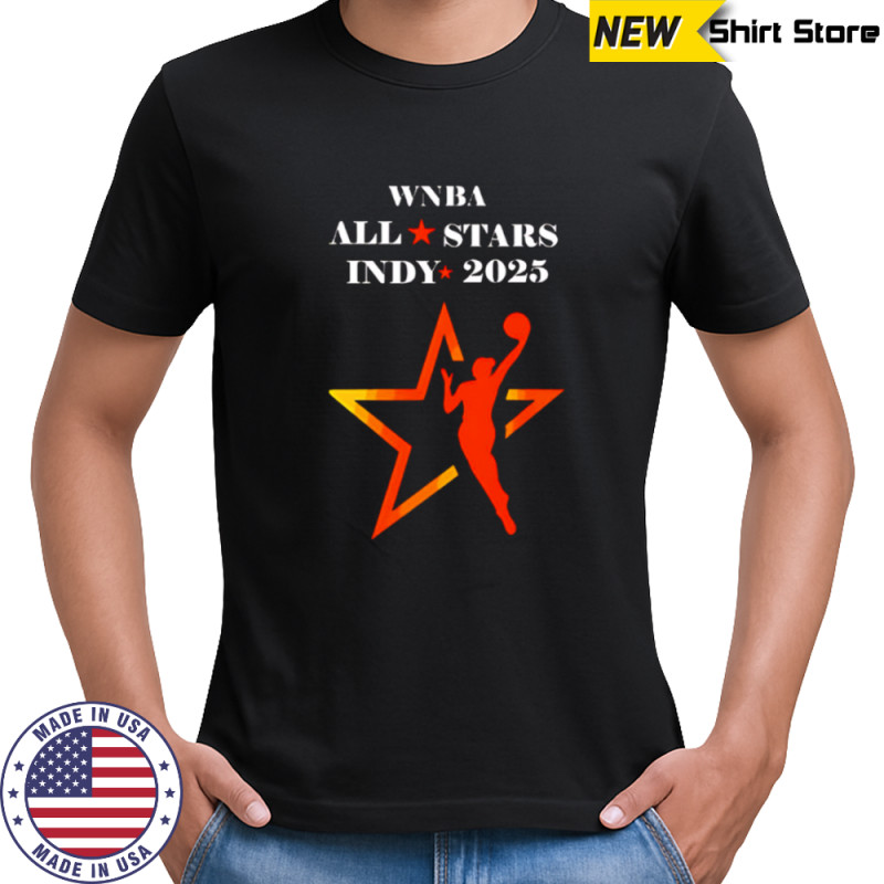 WNBA themed Indiana Fever Star Power 2025 All Star shirt