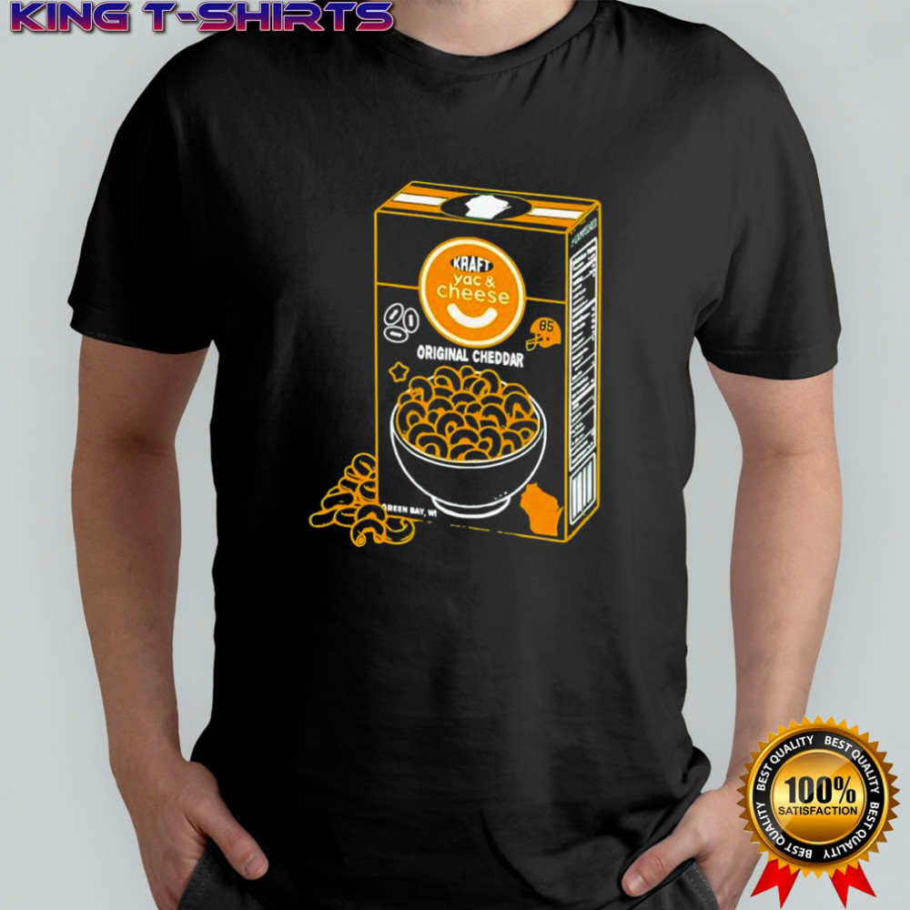 Yac and Cheese Tucker Kraft Cheeshead football shirt