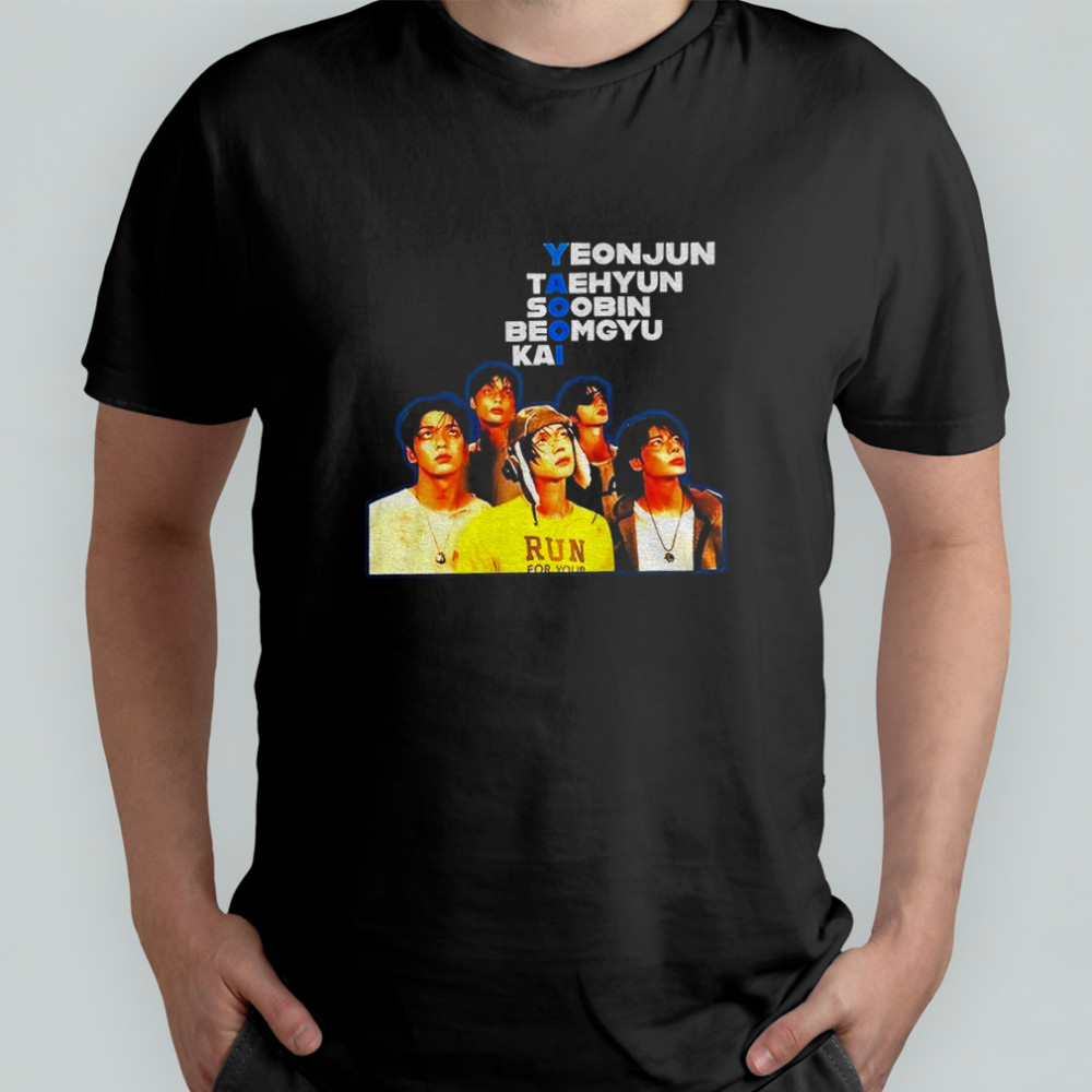 Yeonjun Taehyun Soobin Beomgyu Kai Kpop vintage shirt