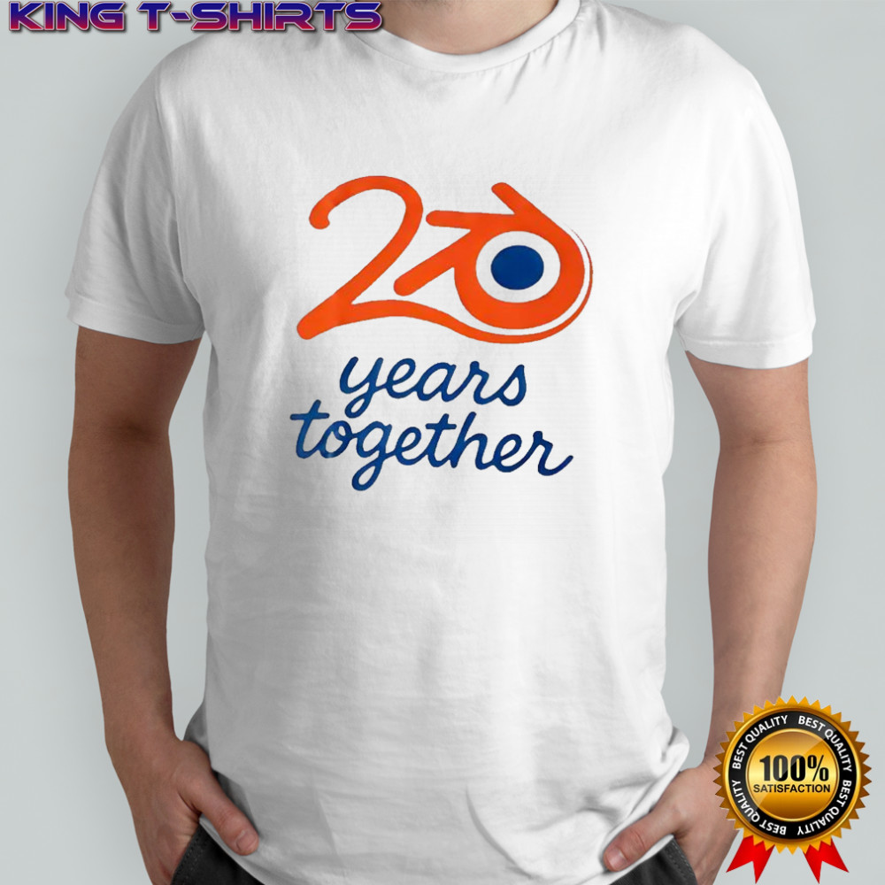 20 years together shirt