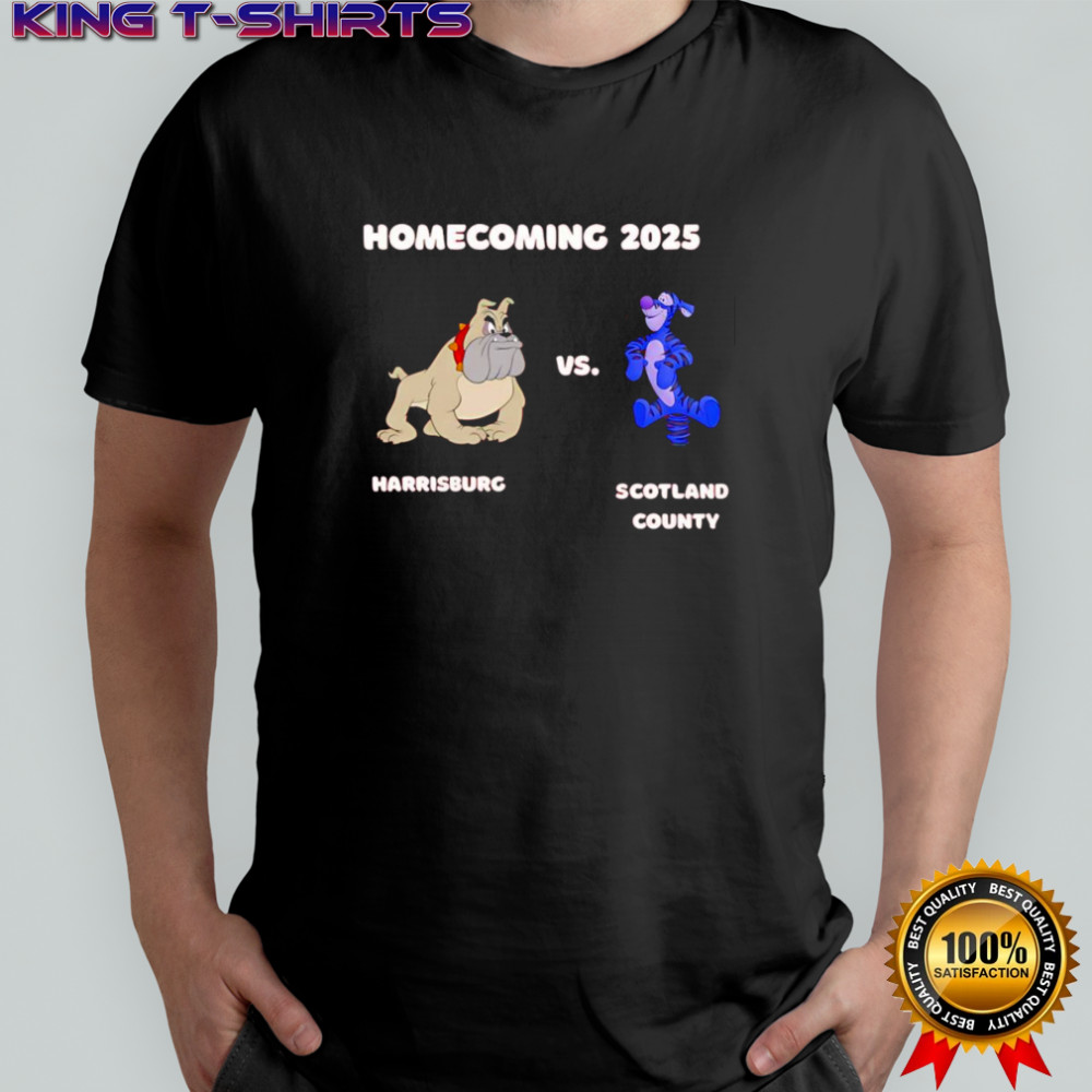 2025 Homecoming Harrisburg vs Scotland County shirt