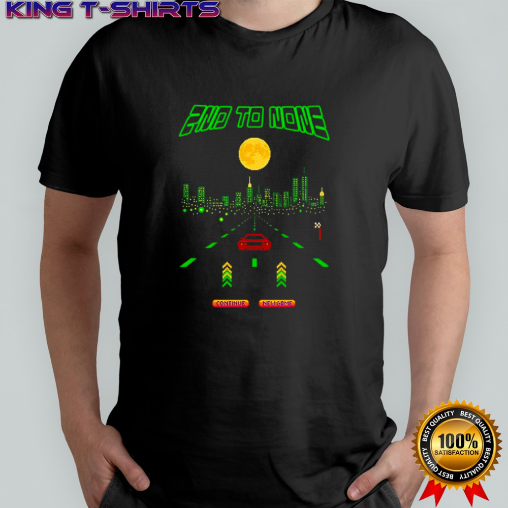 2nd to none play the game pixel style shirt
