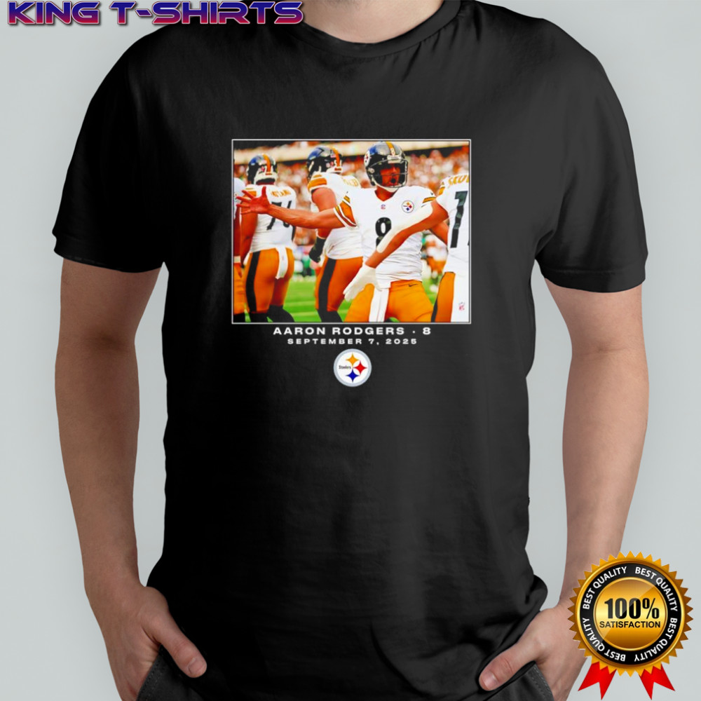 Aaron Rodgers Pittsburgh Steelers NFL Flash Features Week 1 shirt