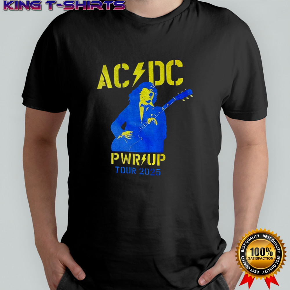 ACDC Power Up Tour 2025 vintage shirt