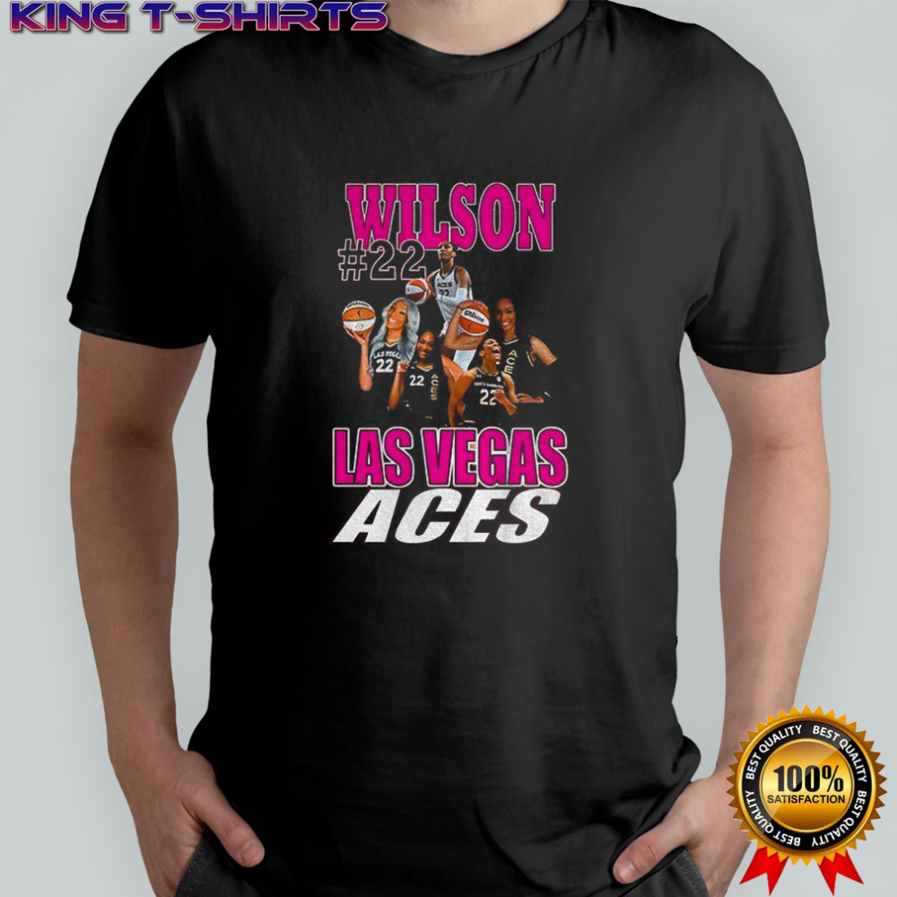 Aja Wilson #22 Aces basketball player graphic shirt