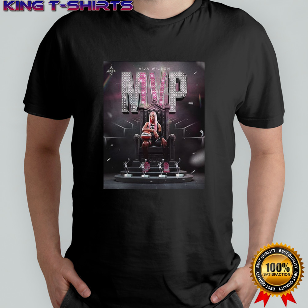 A’Ja Wilson 4X MVP Most Valuable Player WNBA 2025 shirt