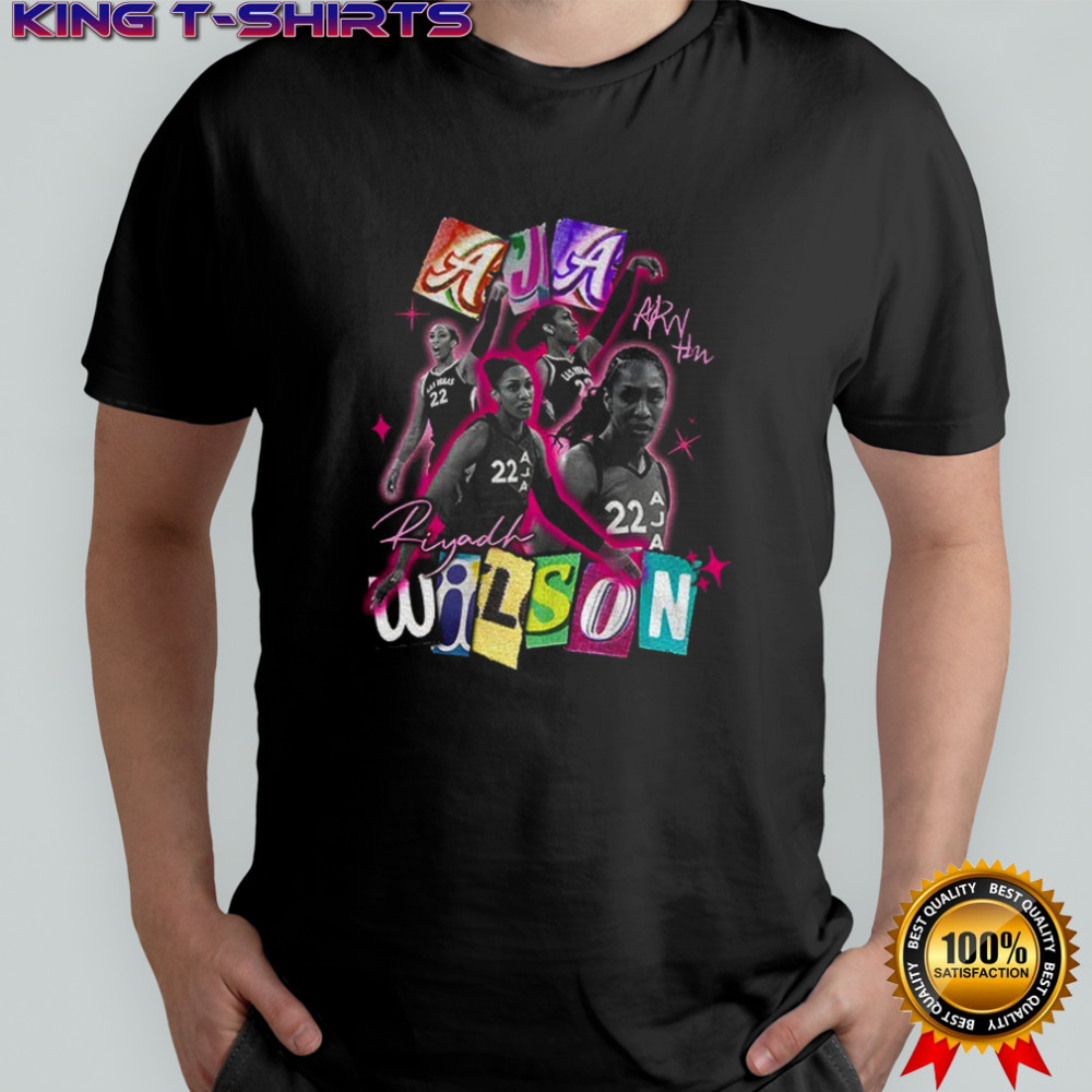 A’ja Wilson Las Vegas Aces star graphic shirt