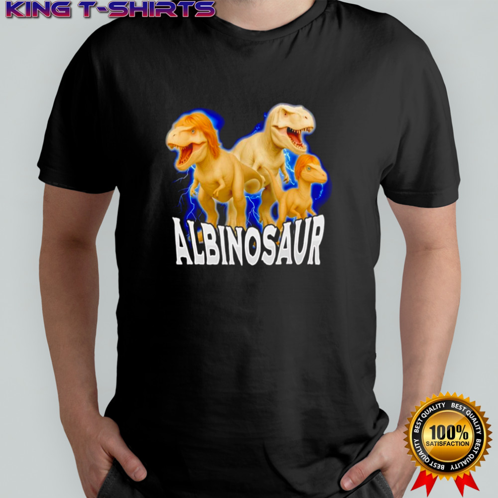 Albinosaur graphic shirt