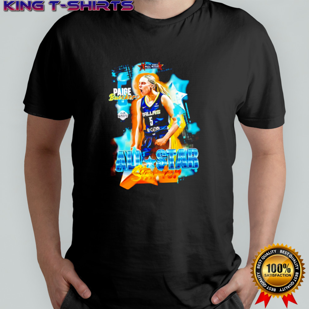 All-Star Paige Bueckers Dallas Wings 2025 graphic shirt - Copy