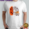 All the fall things pumpkin and maple leaves logo shirt