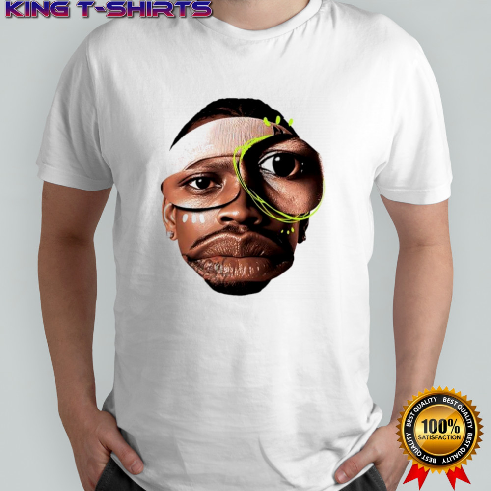 Allen Iversonbasketball the answer big head shirt