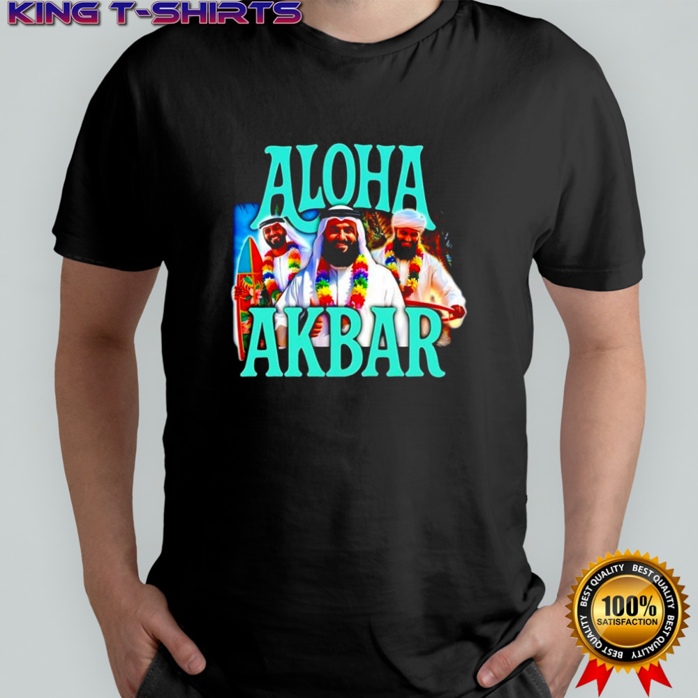 Aloha Akbar graphic shirt