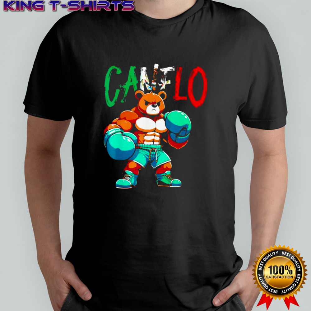 Alvarez Mexicano Boxing Bear Mexican Pride Patriotic Retro shirt