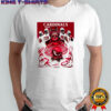 Arizona Cardinals vs New Orleans Saints NFL skeleton prophesy graphic shirt