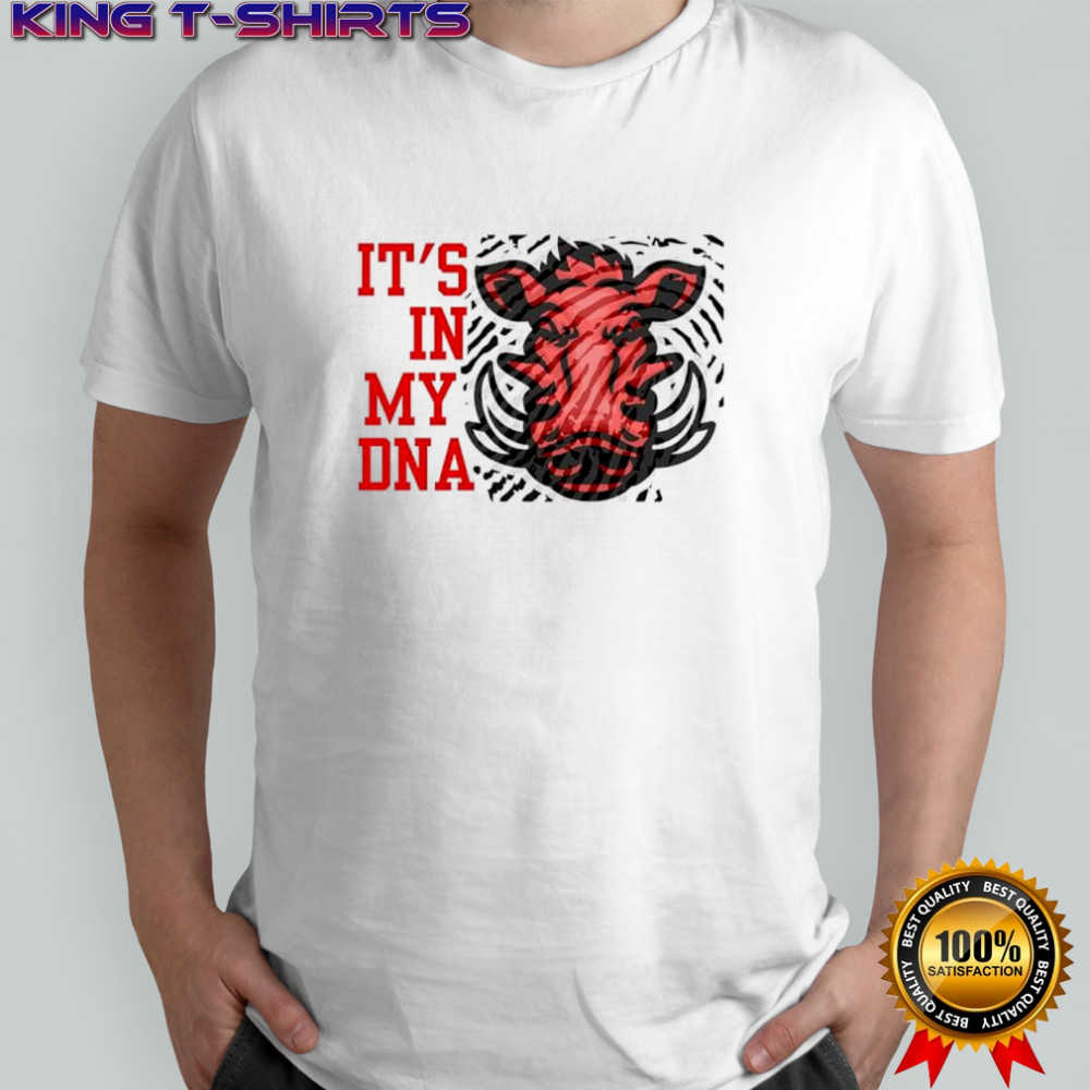 Arkansas Razorback football It’s in my DNA shirt