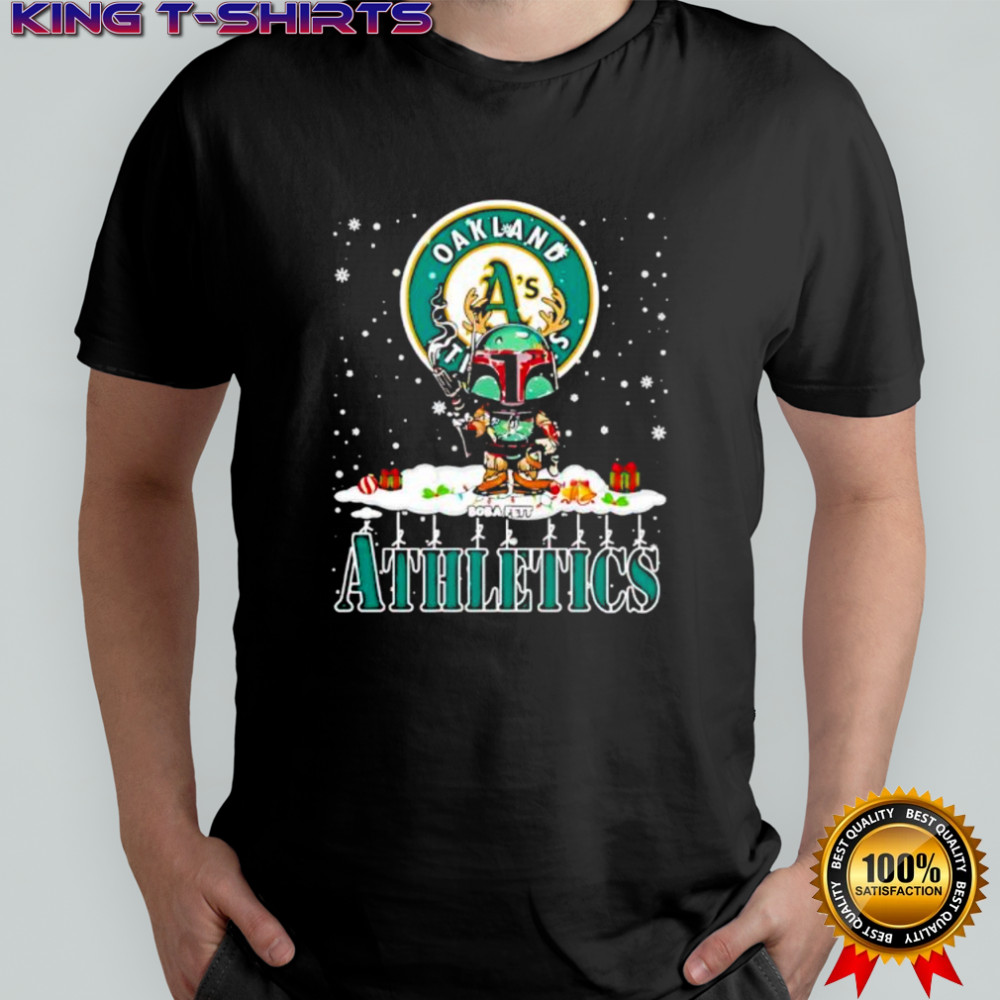 Athletics Boba Fett Star Wars Christmas shirt