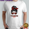 Auburn Tigers girl messy bun glasses shirt