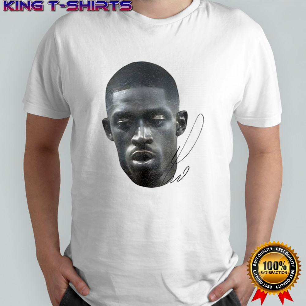 Ballon d’Or 2025 Winner Ousmane Dembélé Big Head signature shirt