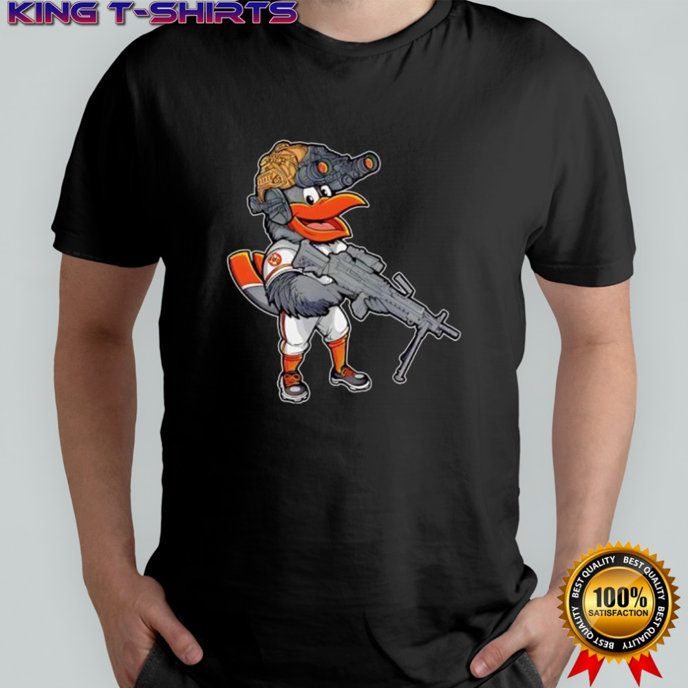 Baltimore Orioles Bird Military Rifle Night Vision shirt